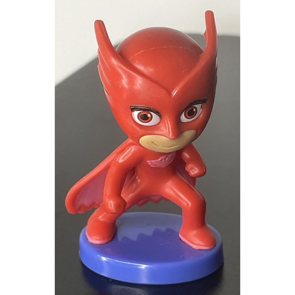 PJ MASKS FIGURES LOT OF TWO, OWLETTE And ROMEO, Cake Toppers, Just Play LLC - Picture 2 of 7